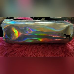 Pink Victoria secret zip bag